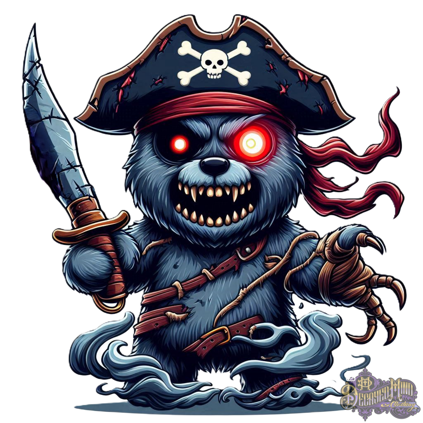 Captain Stabbins, Heavyweight Unisex Crewneck T-shirt