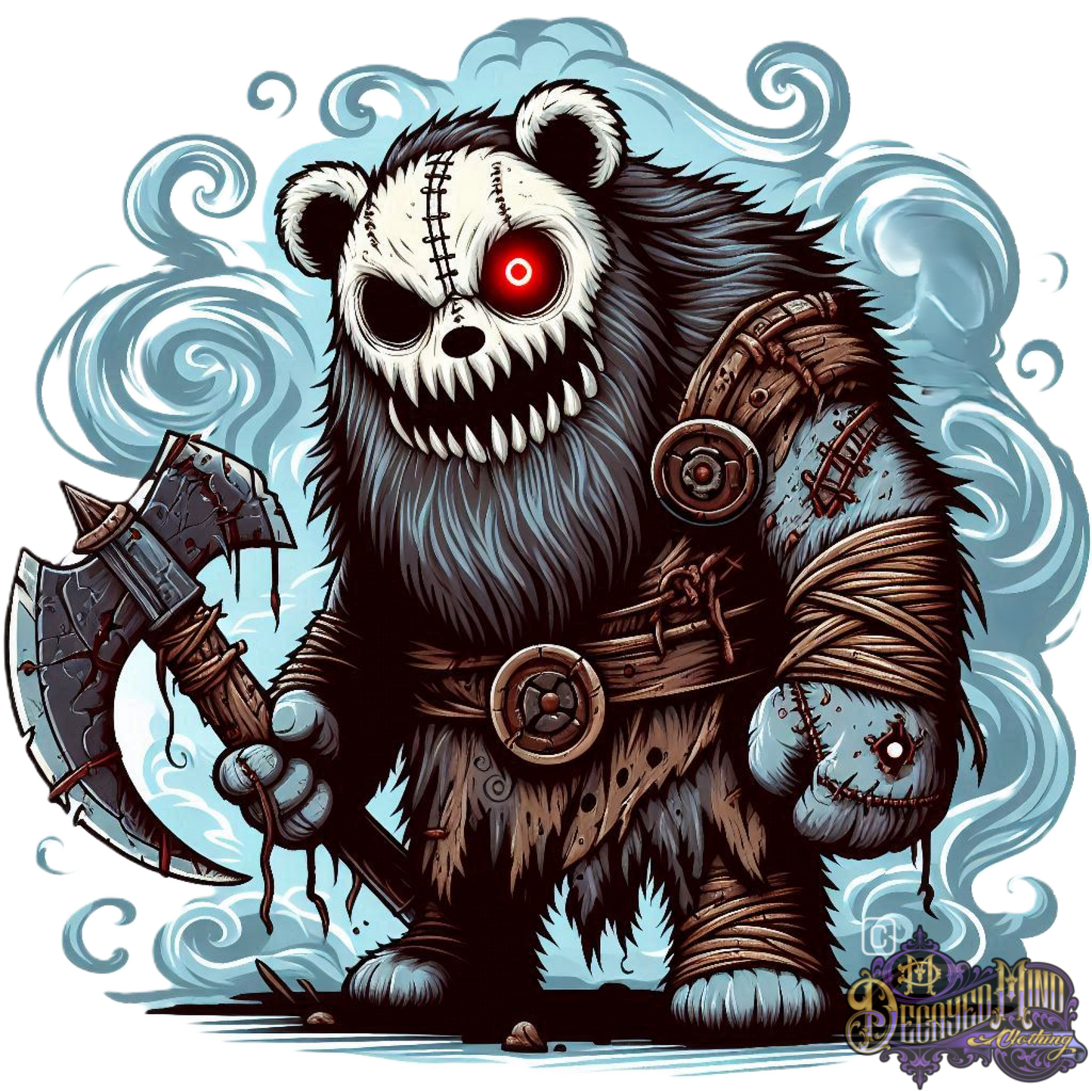 Olaf the Bearzerker White Latte 17oz Ceramic Mug