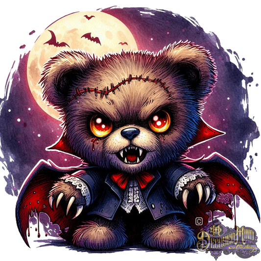 Lord Smallfry the Dead Teddy Vampire Hoodie – Cozy Blend with Unique Design