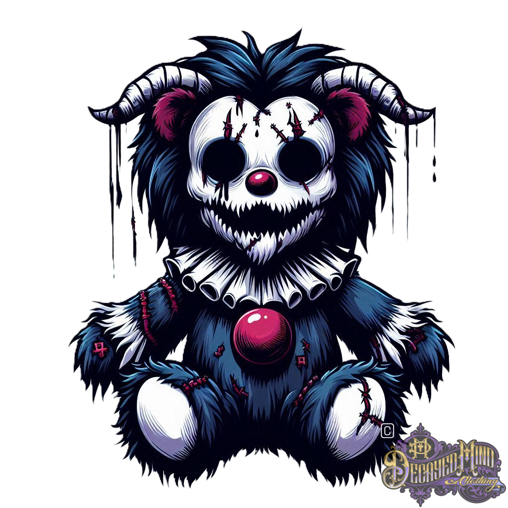 Mumbles The Clown Dead Teddy, Classic Unisex Pullover Hoodie