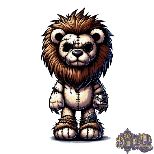 The Hollow Watcher Dead Teddy Lion, Classic Unisex Pullover Hoodie