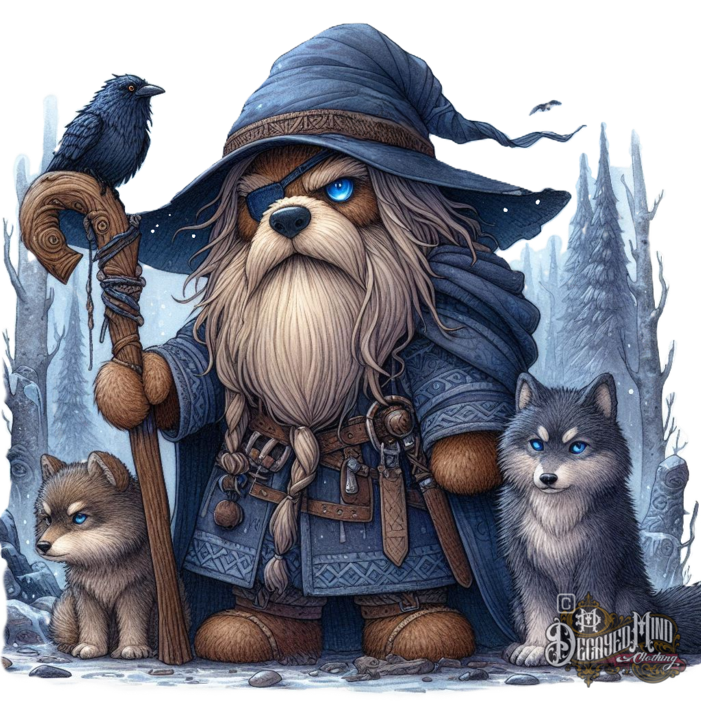 Odin Midgard Traveler Hoodie Version 2 – Comfortable Heavy Blend Design