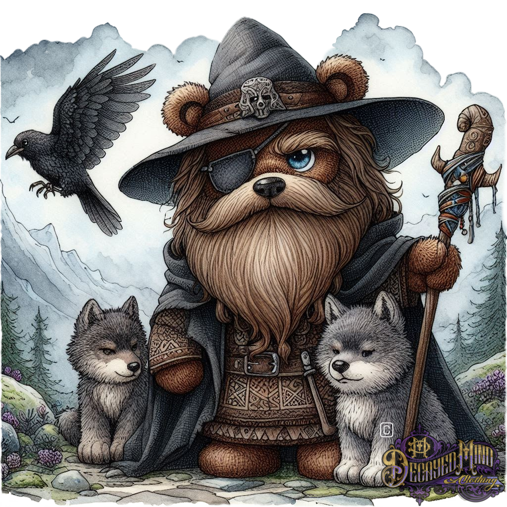 Odin Midgard Traveler V1 Heavy Blend Hoodie – Premium Comfort & Style