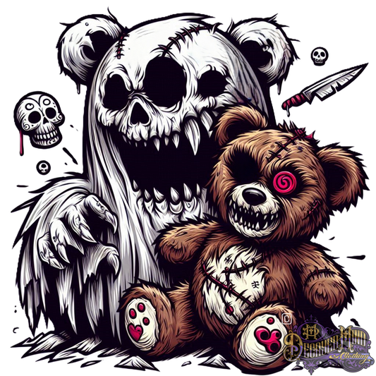 Poltbeargeist Dead Teddy Hoodie – Spooky Blend for Dream Haunting