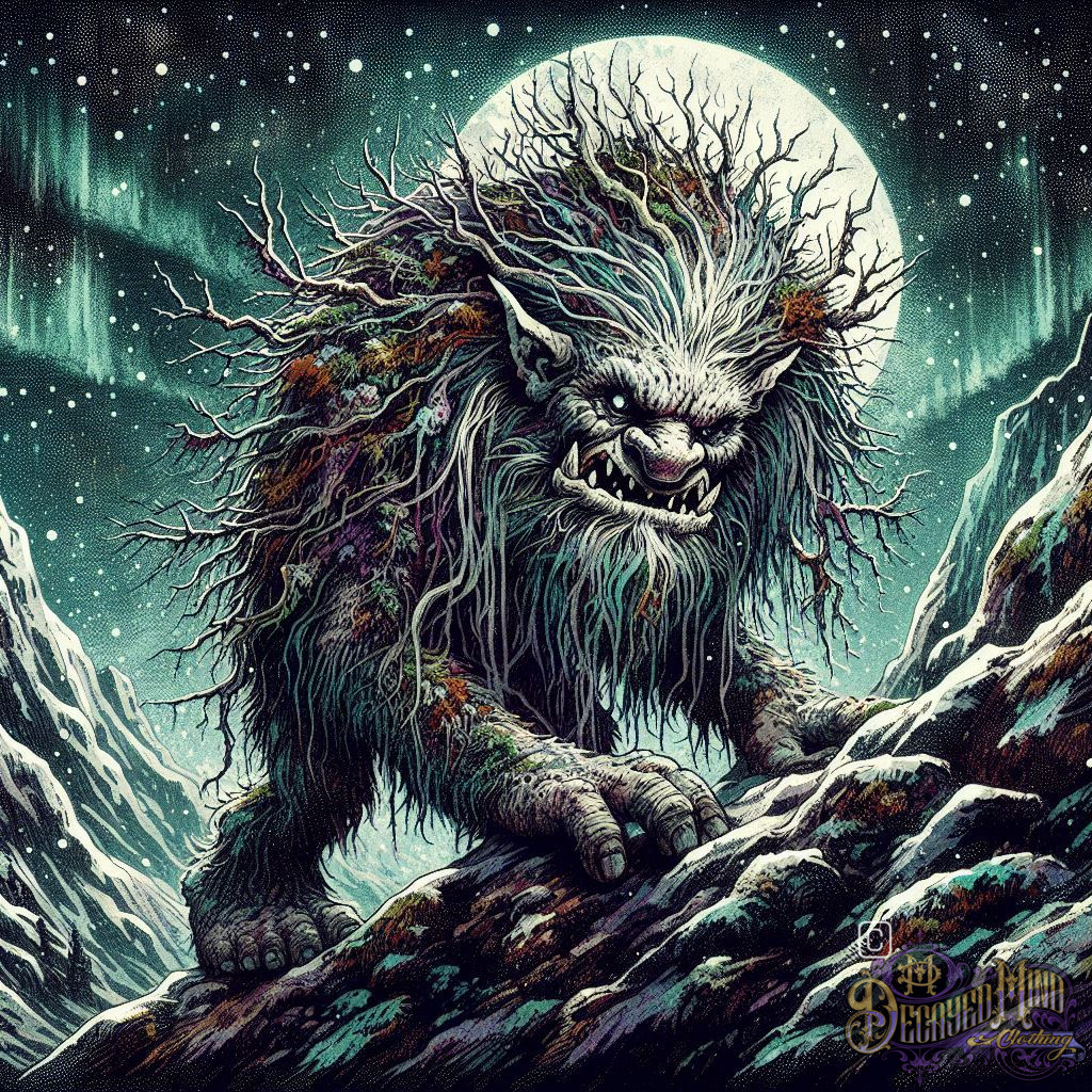 Mountain Troll Version1, Tee