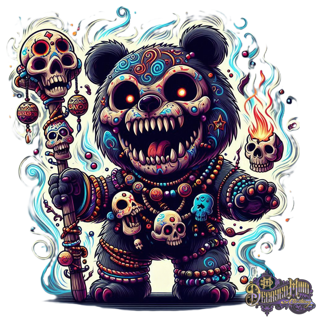 Voo of Doo The Dead Teddy, Classic Unisex Pullover Hoodie