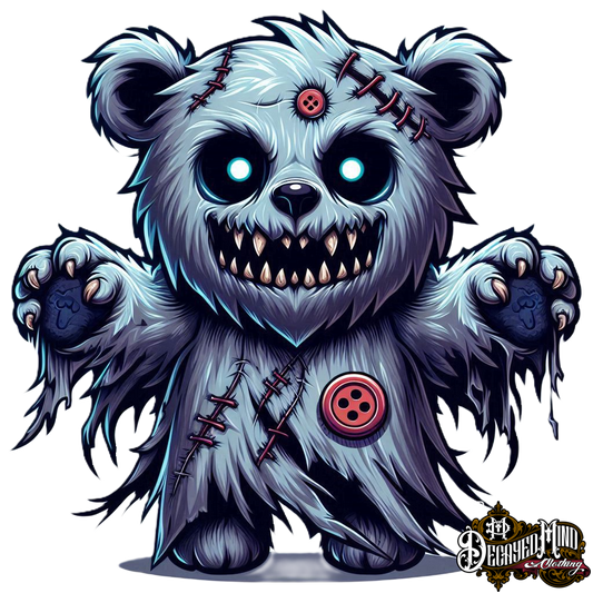 Zombear the Dead Teddy Cotton T-Shirt...